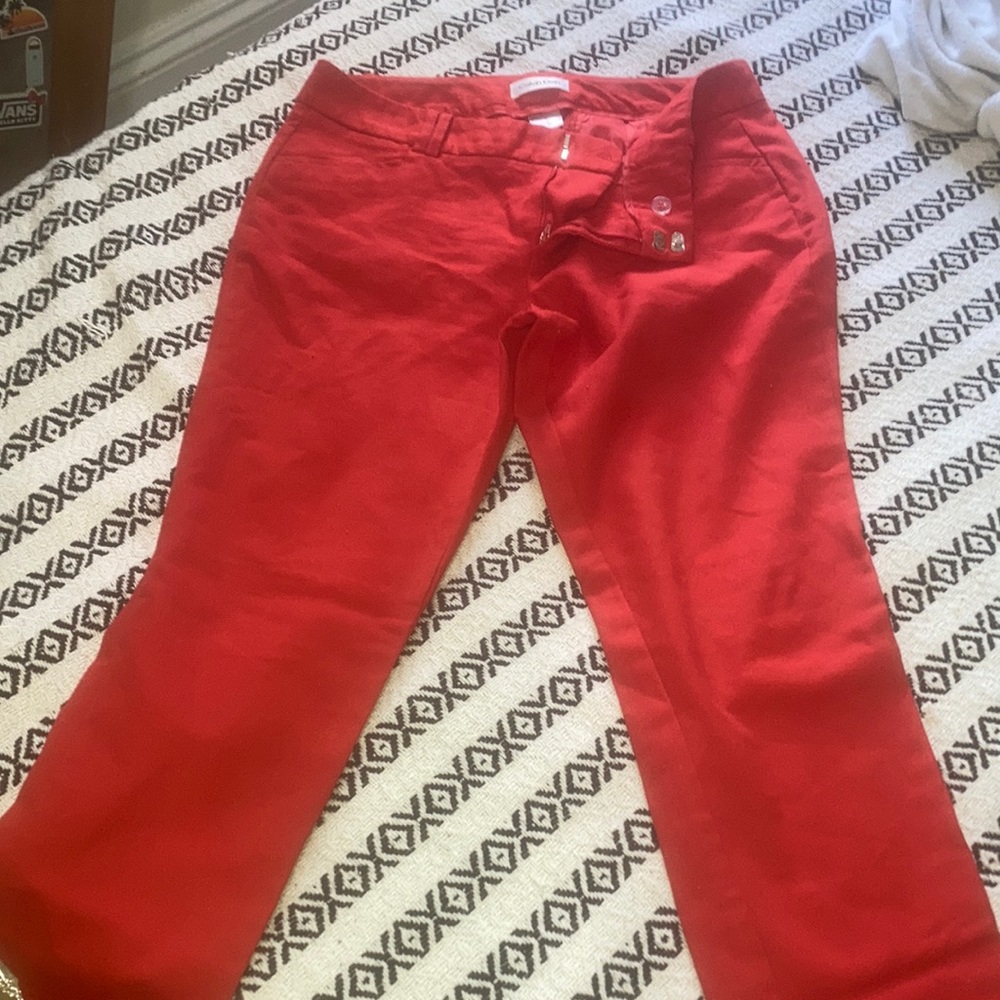 Calvin Klein red jeans